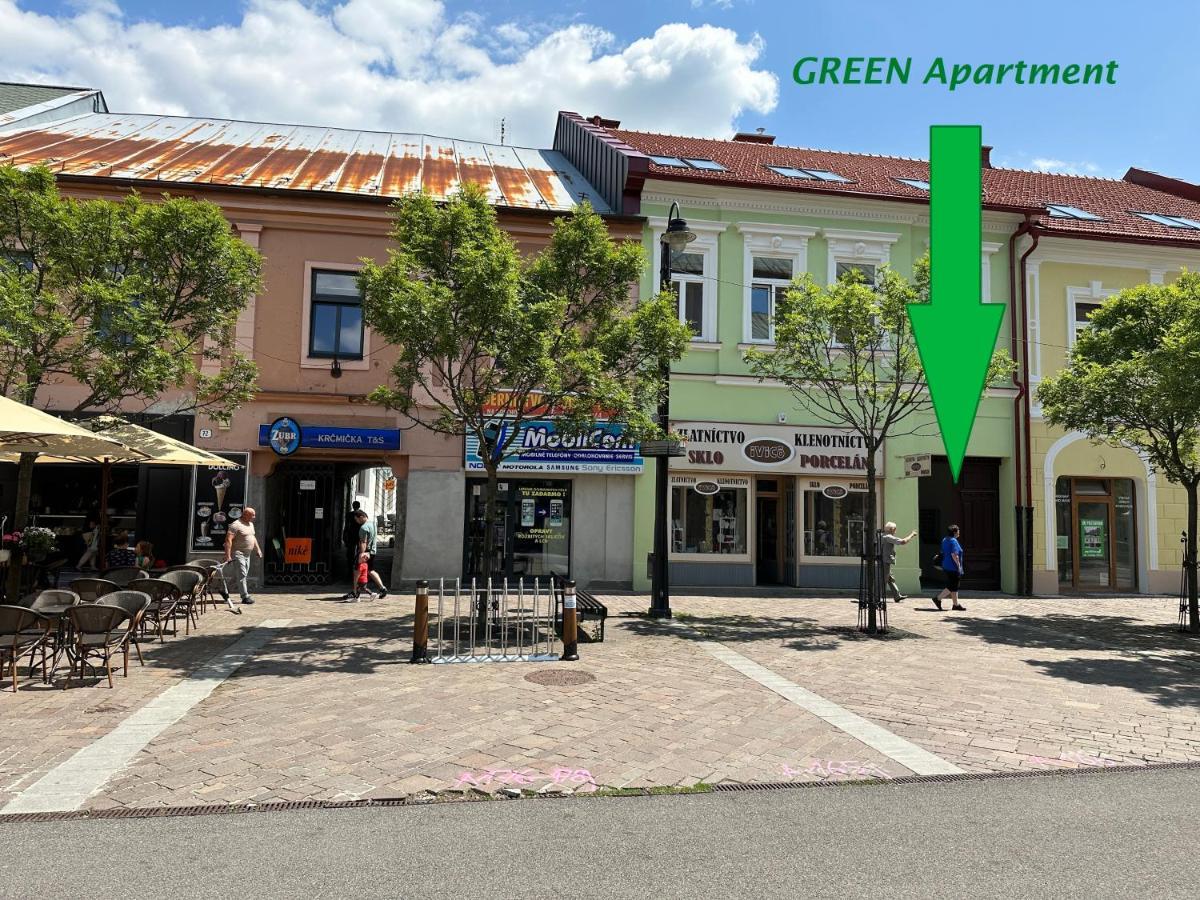 Green Apartment - City Centre - Main Square Liptovský Mikuláš Eksteriør bilde